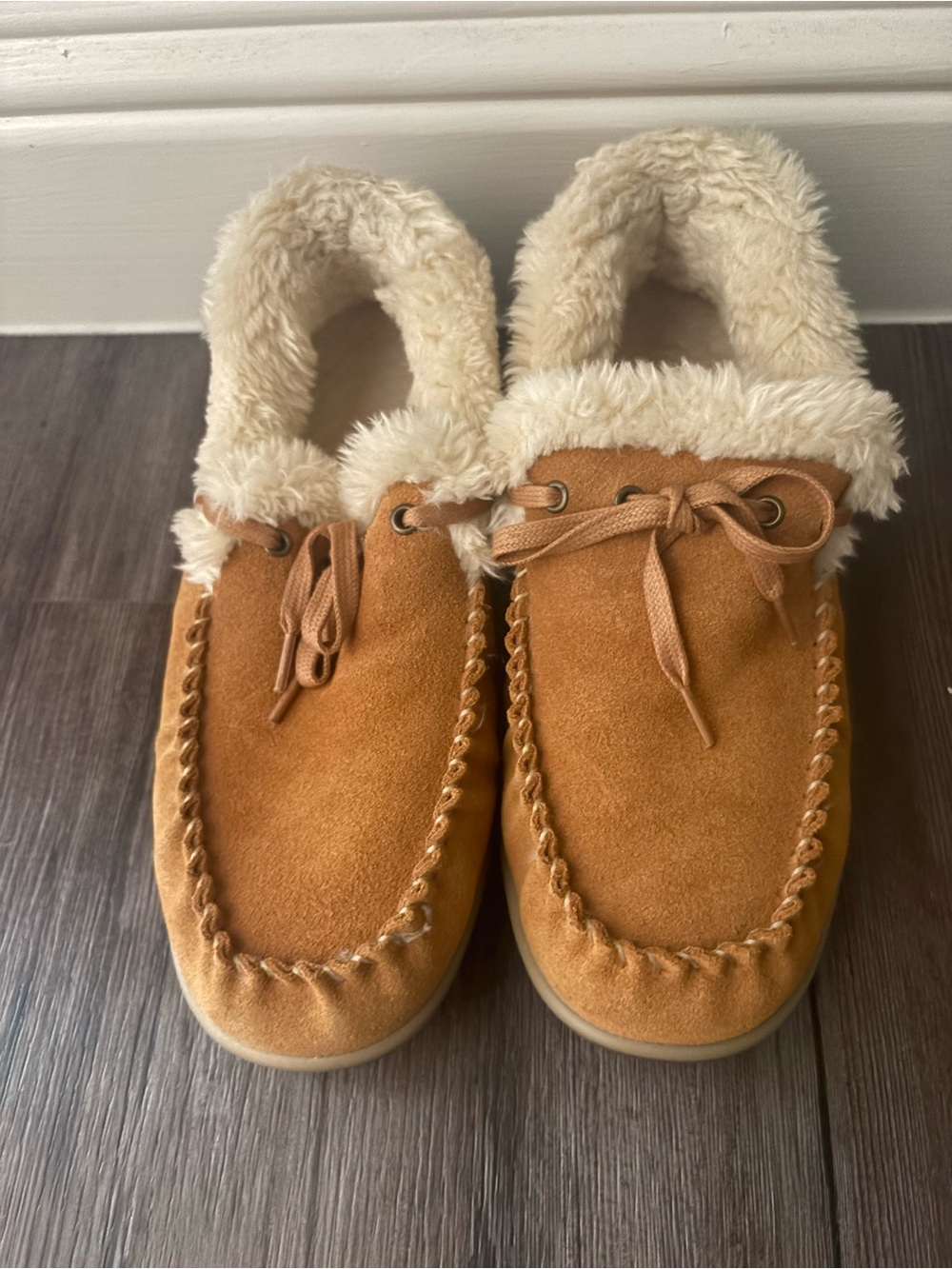 Orthofeet Faux-Fur Slippers